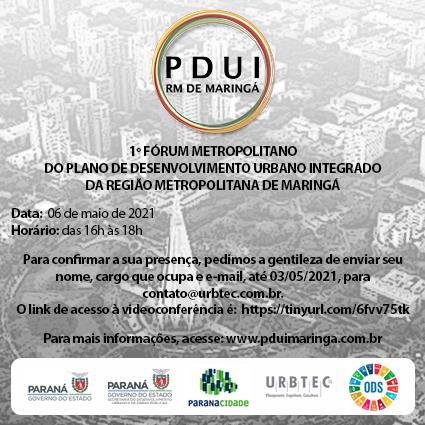 Maringá e Londrina realizam PDUIs sobre suas Cidades e Regiões Metropolitanas