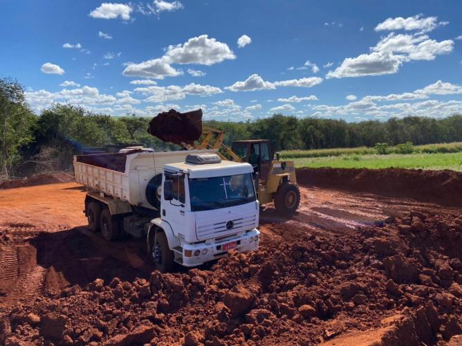 Avançam as obras para a implantação da Cidade Industrial de Londrina
