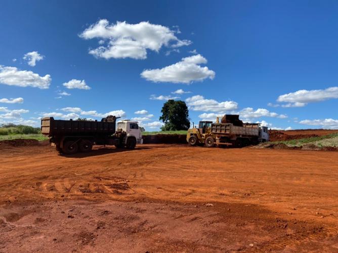 Avançam as obras para a implantação da Cidade Industrial de Londrina