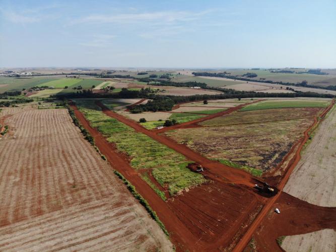 Avançam as obras para a implantação da Cidade Industrial de Londrina