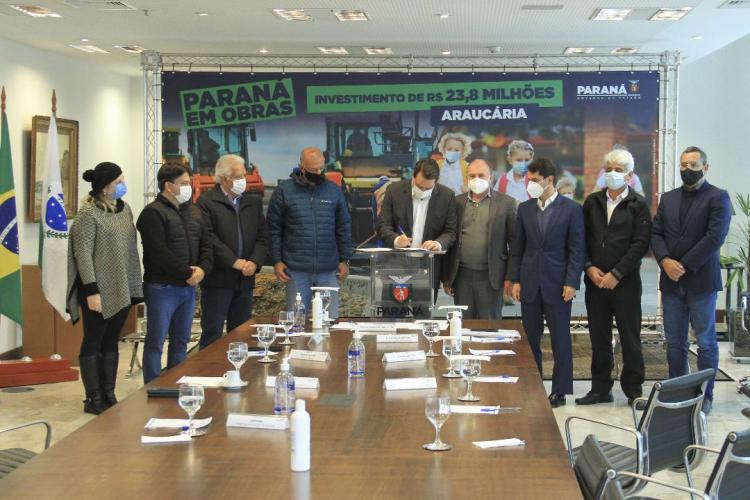 Governo do Estado vai investir R$ 23,8 milhões em Araucária