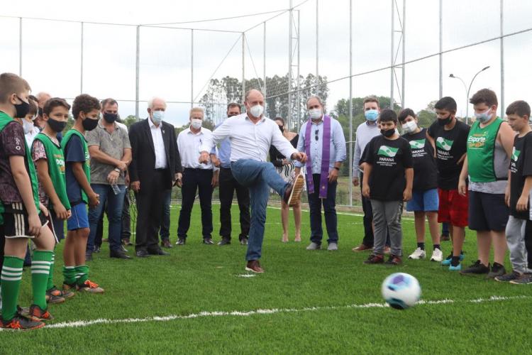 São Jorge d’Oeste recebe Trevo na PR-281 e um Novo “Meu Campinho”