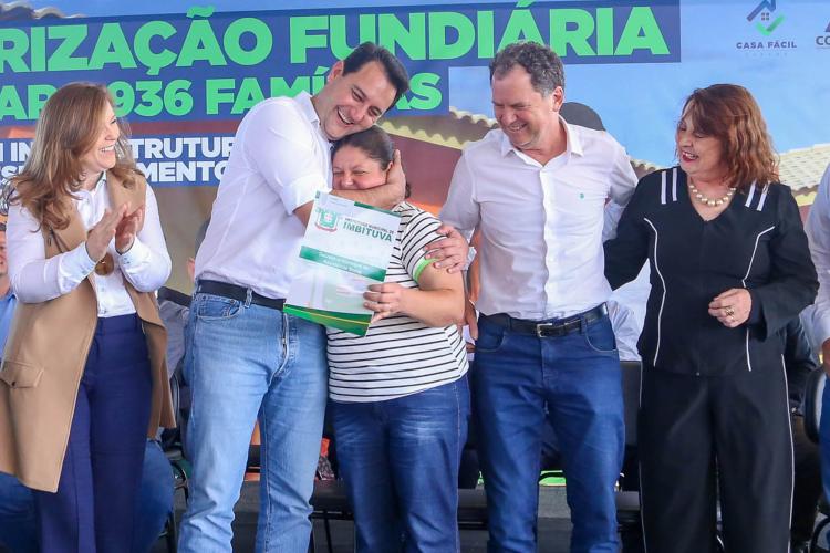 Governador regulariza moradia de 936 famílias em Imbituva e libera R$ 15 milhões para outras melhorias