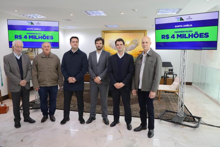 Governador libera R$ 26 milhões do Programa Asfalto Novo, Vida Nova para mais cinco Municípios