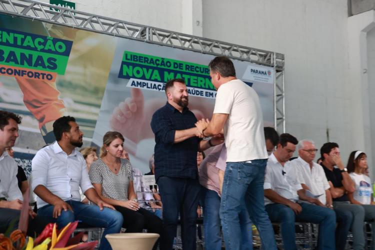 Governador anuncia R$ 10 milhões para Nova Maternidade e Pavimentação em Guaratuba