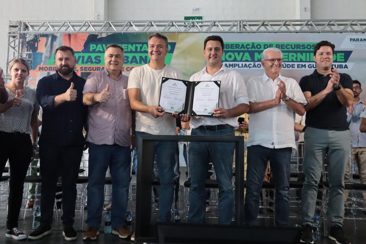 Governador anuncia R$ 10 milhões para Nova Maternidade e Pavimentação em Guaratuba