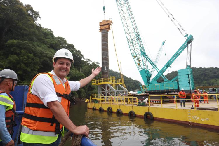 Dia Histórico: com nova licença, Estado libera obras da Ponte de Guaratuba