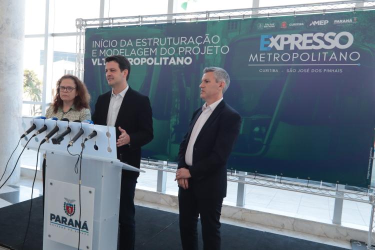 Governo e BNDES iniciam estruturação de VLT entre Curitiba e São José dos Pinhais