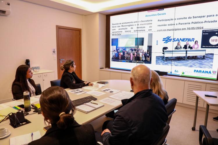 Empossados os novos integrantes dos Conselhos Participativos das três Microrregiões de Água e Saneamento do Paraná