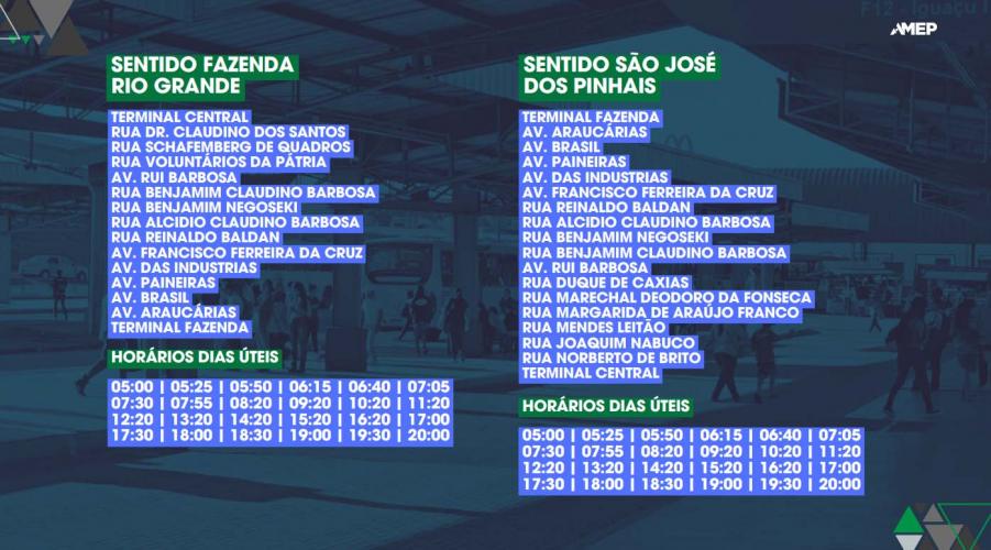 Nova Linha de Ônibus vai reduzir deslocamento entre Fazenda Rio Grande e São José dos Pinhais