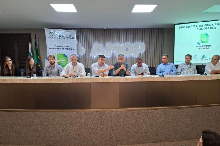 Estado conclui reuniões com Municípios sobre Programa de Regularização Fundiária