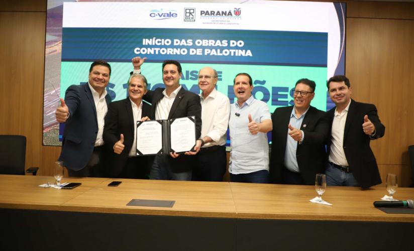 Governador libera mais de R$ 212 milhões para Contorno e Pavimentação em Palotina