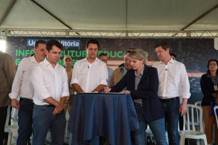 Governador libera R$ 18,5 milhões para pavimentação e iluminação em União da Vitória