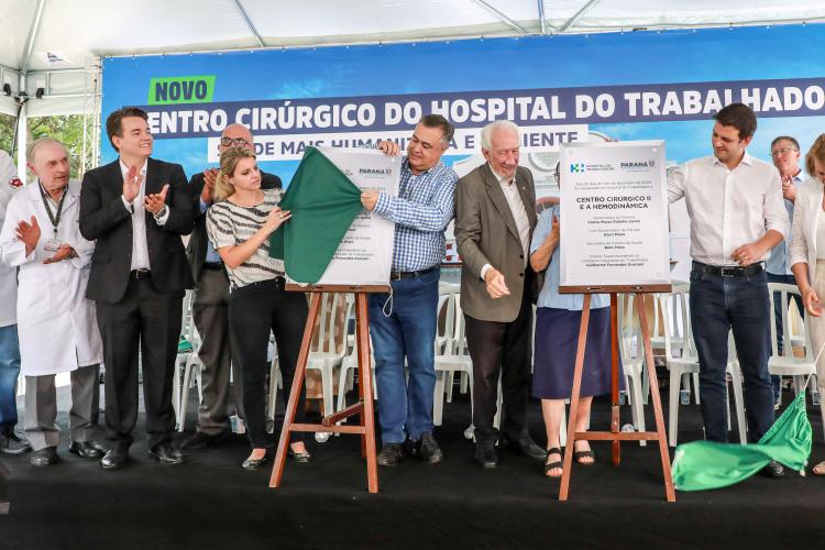 Hospital do Trabalhador de Curitiba ganha novo centro cirúrgico e enfermaria