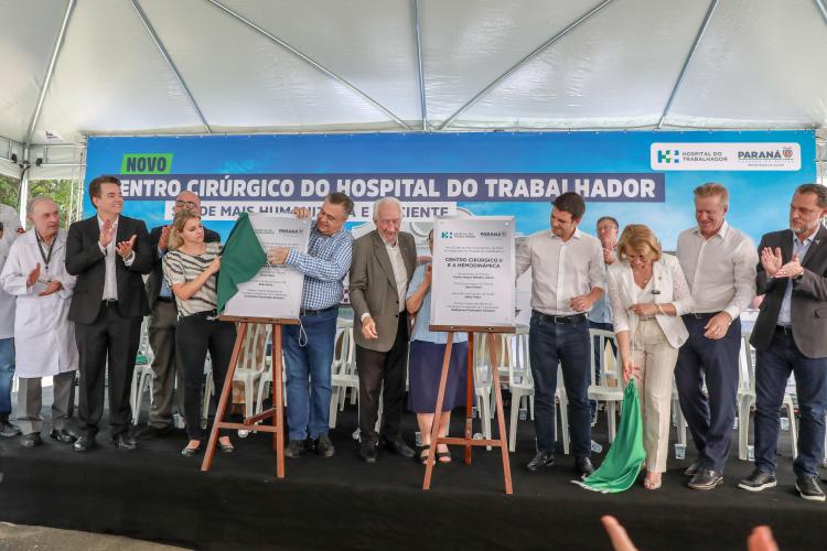 Hospital do Trabalhador de Curitiba ganha novo centro cirúrgico e enfermaria