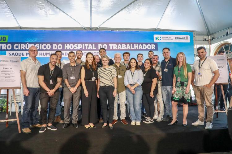 Hospital do Trabalhador de Curitiba ganha novo centro cirúrgico e enfermaria