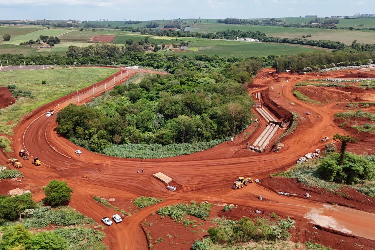 Com apoio do Estado, Cidade Industrial de Londrina tem 70% das obras já executadas