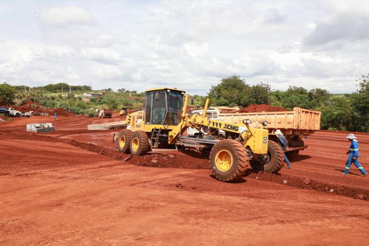 Com apoio do Estado, Cidade Industrial de Londrina tem 70% das obras já executadas