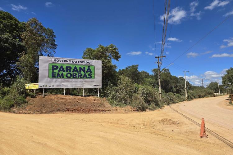 Pavimentação entre Mandirituba e São José dos Pinhais avança com drenagem e terraplenagem