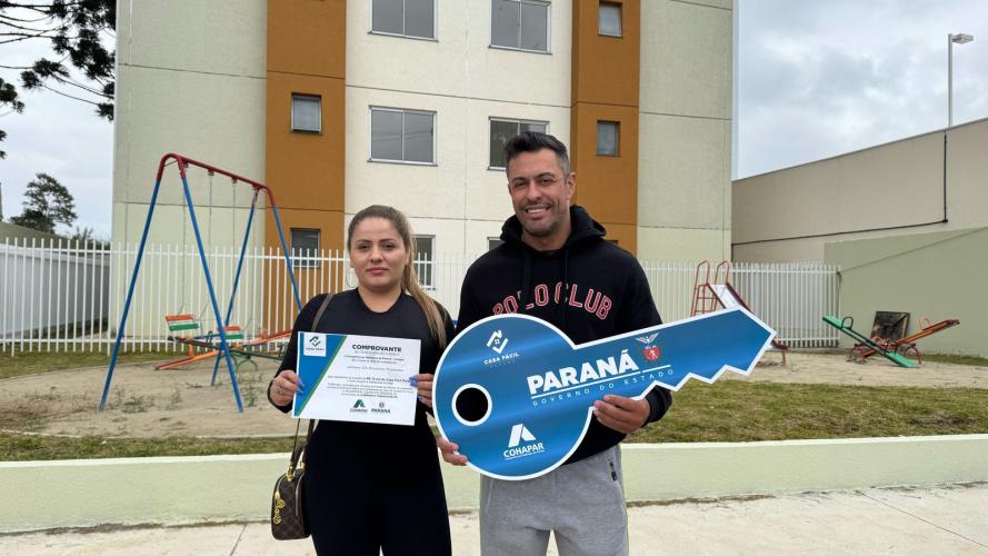 Recursos estaduais ajudam 144 famílias de Almirante Tamandaré a conquistarem a casa própria