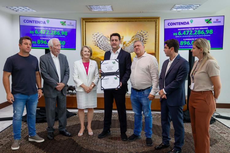 Ratinho Junior libera mais R$ 33,6 milhões para nove cidades