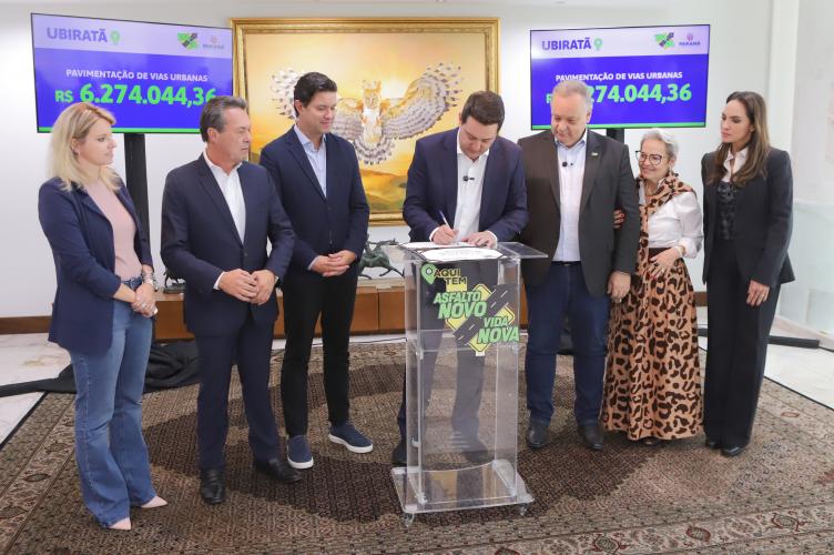 Asfalto Novo, Vida Nova: mais 8 municípios recebem R$ 51,2 milhões para pavimentação e iluminação