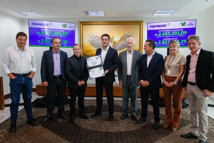 Ratinho Junior libera mais R$ 33,6 milhões para nove cidades