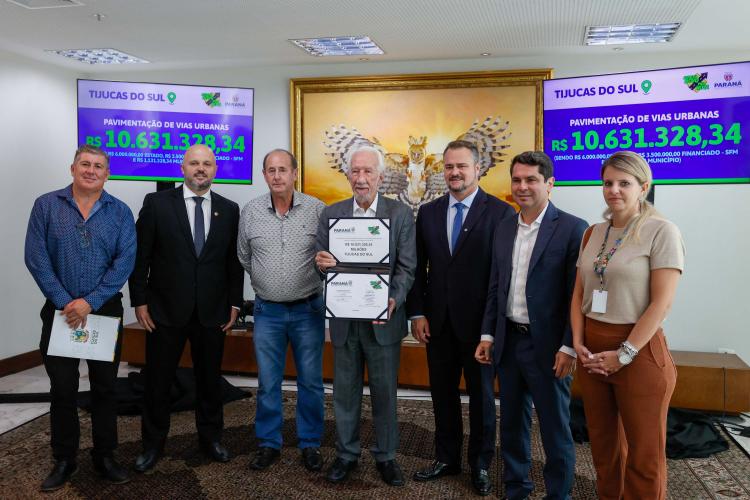 Ratinho Junior libera mais R$ 33,6 milhões para nove cidades