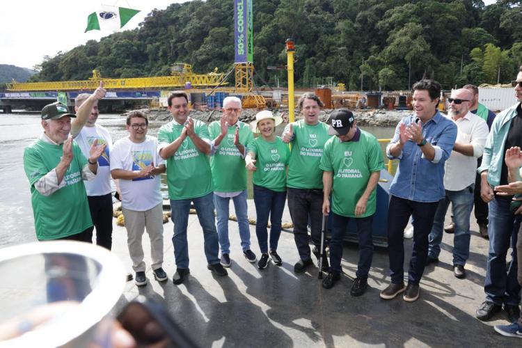 Do sonho à realidade: Ponte de Guaratuba alcança 50% de conclusão