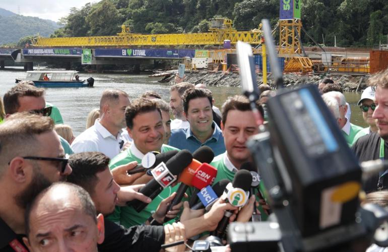 Do sonho à realidade: Ponte de Guaratuba alcança 50% de conclusão