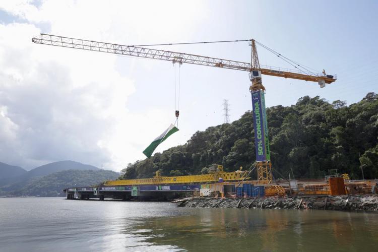 Do sonho à realidade: Ponte de Guaratuba alcança 50% de conclusão
