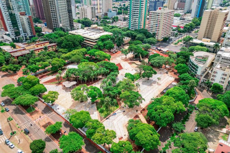 Grande revitalização em Maringá: obras do Eixo Monumental chegam a 65%