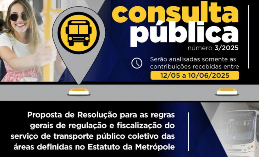Agepar abre consulta sobre resolução que estabelece Regras de Regulação do Transporte