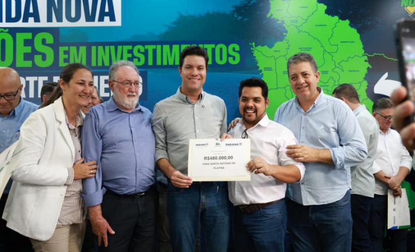 Estado repassa mais de R$ 230 milhões do Asfalto Novo, Vida Nova para Norte e Norte Pioneiro