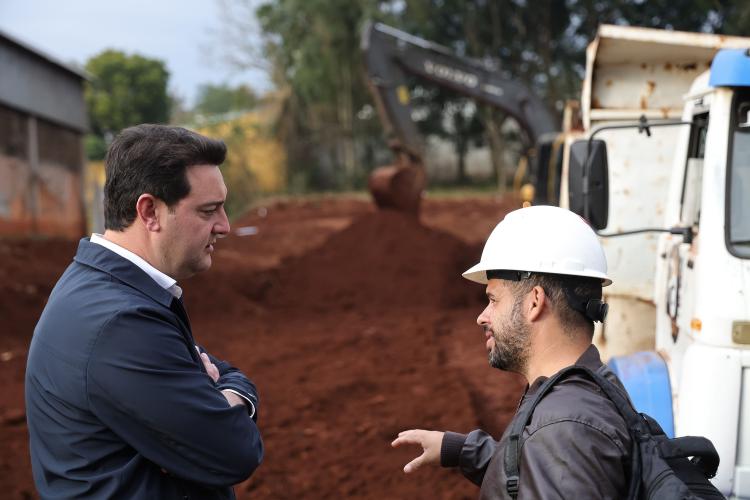 Obras da Nova Escola Estadual de R$ 18 milhões em Pato Branco já estão em andamento