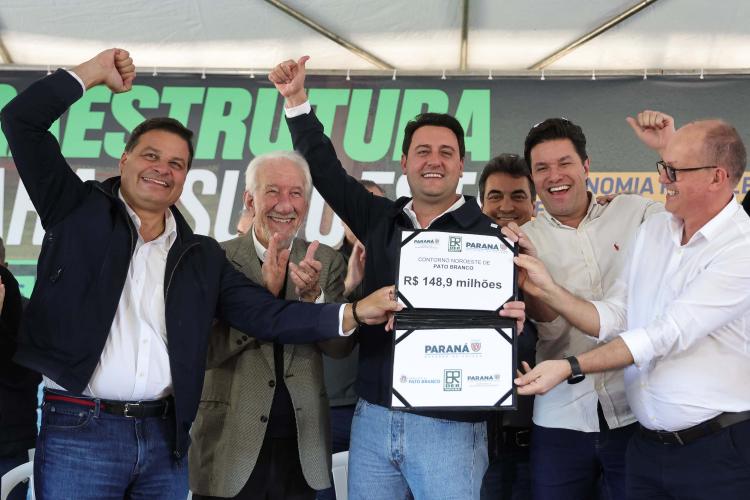 Governador autoriza início das obras da nova etapa do Contorno de Pato Branco