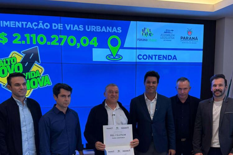 Estado autoriza licitações que somam R$ 65 milhões para 19 Municípios paranaenses