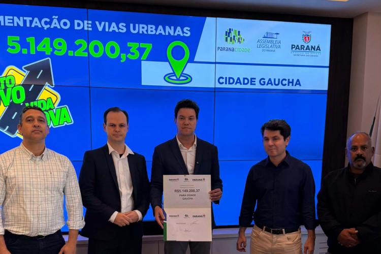 Estado autoriza licitações que somam R$ 65 milhões para 19 Municípios paranaenses