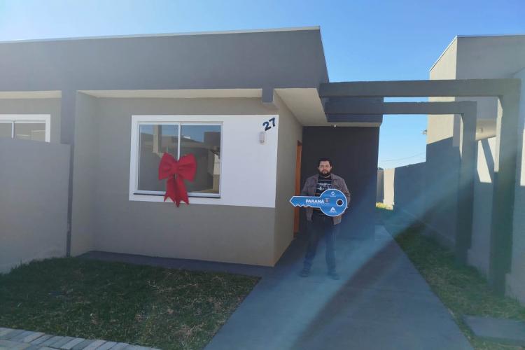 Com ajuda do Casa Fácil, COHAPAR entrega o Residencial com 40 moradias em Ponta Grossa
