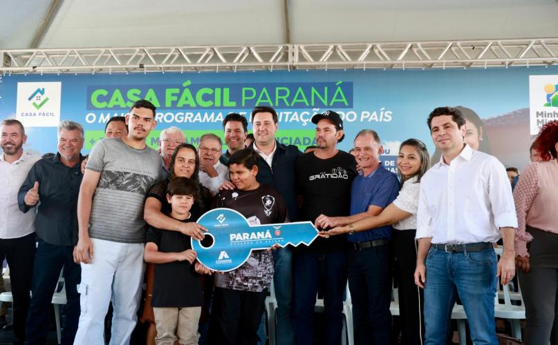 governador entrega residencial com 84 moradias em Paiçandu