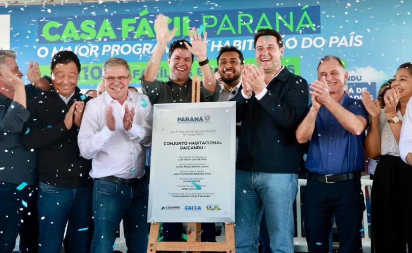 governador entrega residencial com 84 moradias em Paiçandu