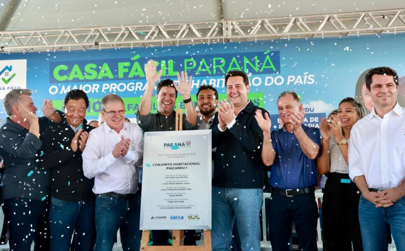 governador entrega residencial com 84 moradias em Paiçandu