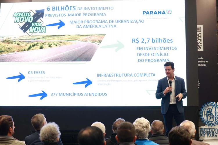 Estado apresenta programas de urbanização e infraestrutura urbana ao setor produtivo