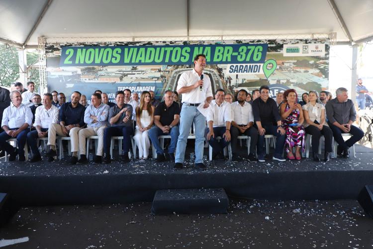 Solução Logística: governador inaugura Viadutos para Desafogar o Trânsito em Sarandi