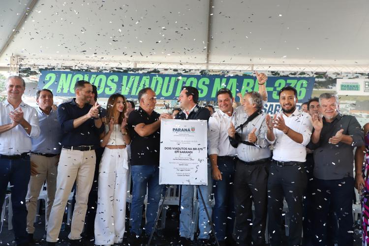 Solução Logística: governador inaugura Viadutos para Desafogar o Trânsito em Sarandi