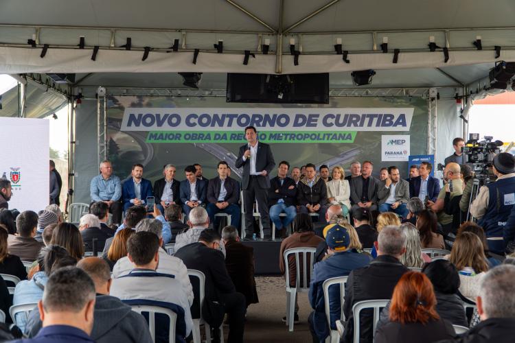 Investimento de R$ 336 milhões: governador autoriza obras do novo Contorno Sul de Curitiba