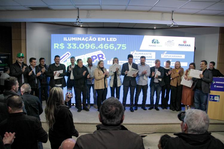 Mais dez municípios terão luminárias LED em investimento do Estado de R$ 33,1 milhões
