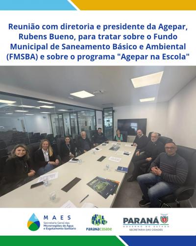 Parcerias para fortalecer o saneamento no Paraná