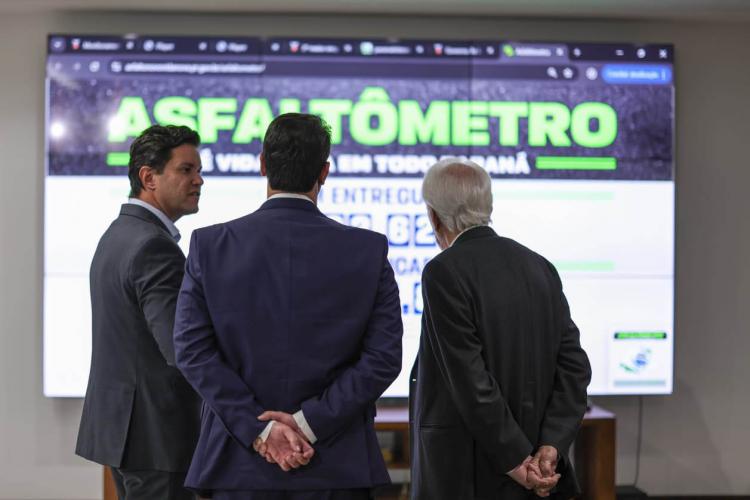 Governo lança Asfaltômetro para população acompanhar obras do Asfalto Novo, Vida Nova