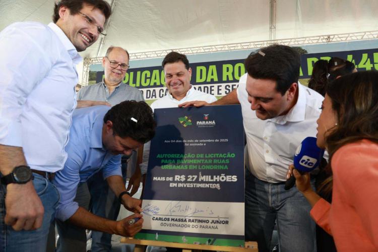 Estado vai duplicar a Avenida Saul Elkind na nova Cidade Industrial de Londrina